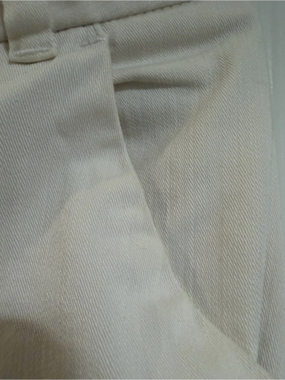 Tory Burch Off-White Wide-Leg Flare Jeans